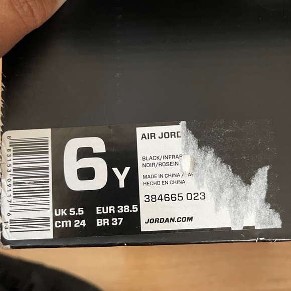 Air Jordan 6 “Black Infrared” 2014 - Picture 2 of 5